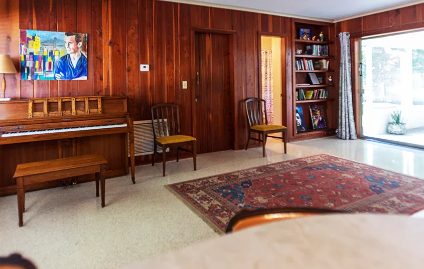 A glimpse in Jack Kerouac's former home.