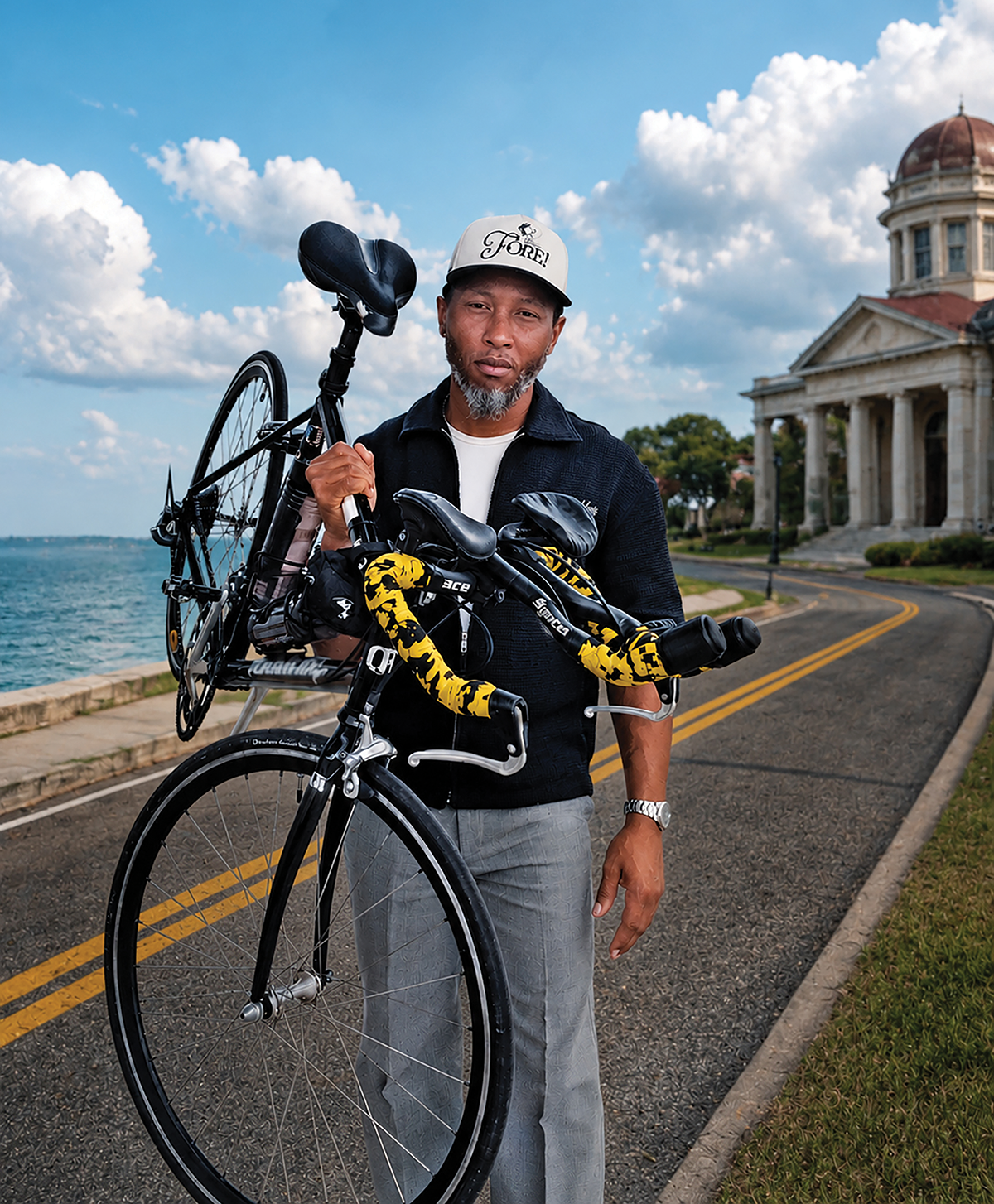 Marques Clark Cycling For Change